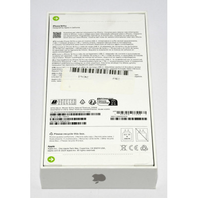 IPHONE 16 PRO 256GB NATURAL TITANIUM NUEVO