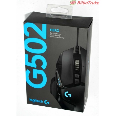 RATON GAMING LOGITECH G502 HERO NUEVO