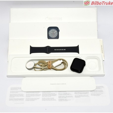APPLE WATCH SERIES 8 45MM CEL ALUMINIO NEGRO