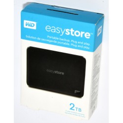DISCO DURO PORTATIL WD EASYSTORE USB A 2 TERAS NUEVO