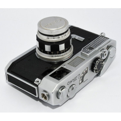 CAMARA VINTAGE CANON MODEL 7 + 50MM 2.8 (ZEBRA)