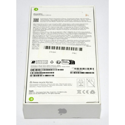 IPHONE 16 PRO 128GB WHITE TITANIUM NUEVO