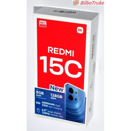 XIAOMI REDMI 15C 128GB VERDE NUEVO