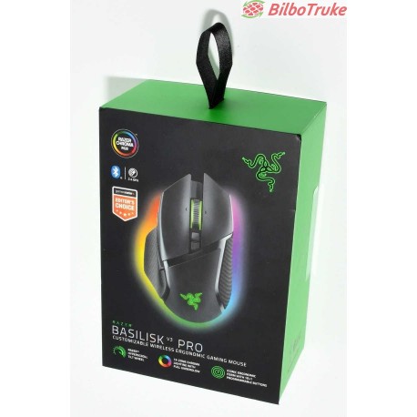 RATON GAMING RAZER BASILISK V3 PRO PRECINTADO
