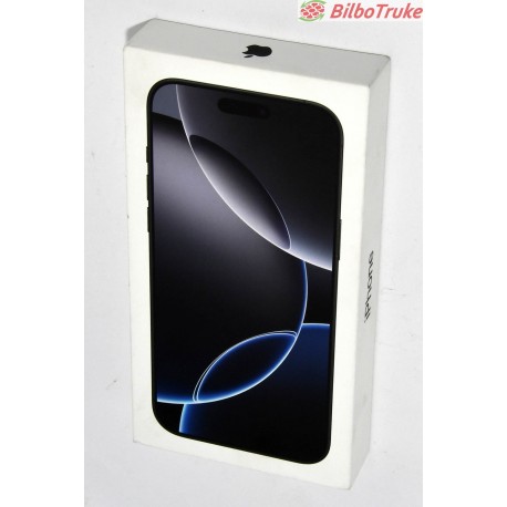 IPHONE 16 PRO MAX 256GB BLACK TITANIUM NUEVO