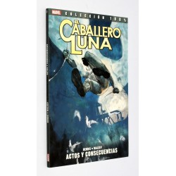 COMIC MARVEL 100% EL CABALLERO LUNA 2 ACTOS Y CONSECUENCIAS