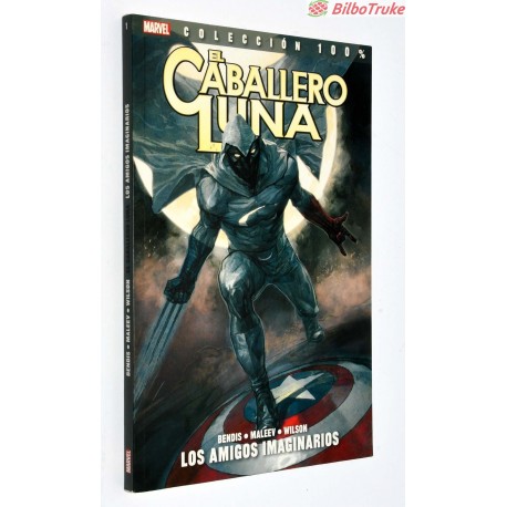 COMIC MARVEL 100% EL CABALLERO LUNA 1 AMIGOS IMAGINARIOS