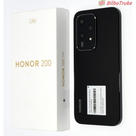 HONOR 200 LITE 256GB NEGRO COMO NUEVO