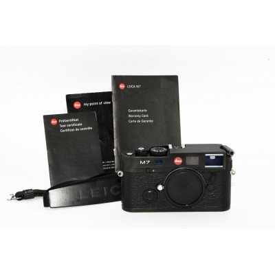 CAMARA TELEMETRICA LEICA M7 (BLACK EDITION) 0.72 2002