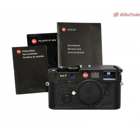CAMARA TELEMETRICA LEICA M7 (BLACK EDITION) 0.72 2002