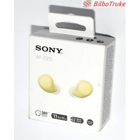 AURICULARES BLUETOOTH SONY WF-C510 BLANCO