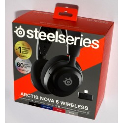AURICULARES GAMING STEELSERIES ARCTIS NOVA 5 WIRELESS NUEVO