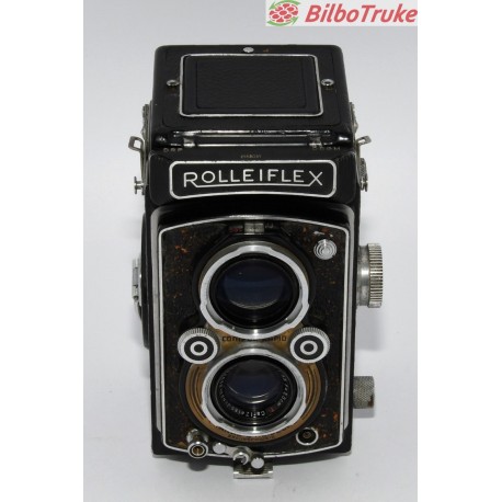 CAMARA VINTAGE Rollei Rolleiflex Automat X + TESSAR 75MM 3.5