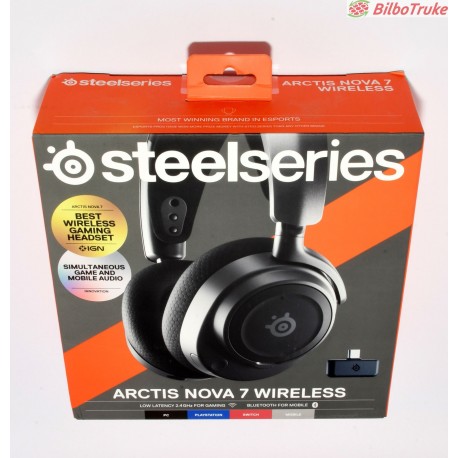 AURICULARES STEELSERIES ARCTIS NOVA 7 WIRELESS