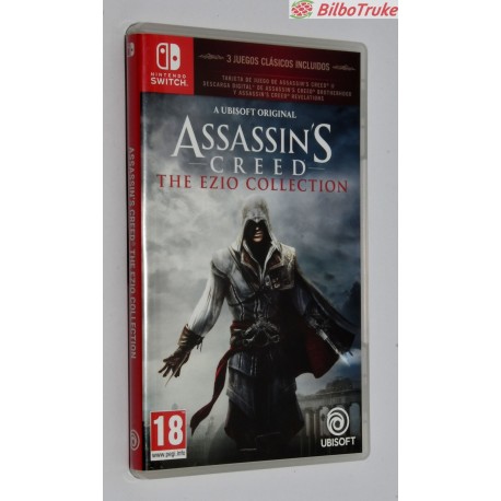 VIDEOJUEGO NINTENDO SWITCH ASSASINS CREED THE EZIO COLLECTION