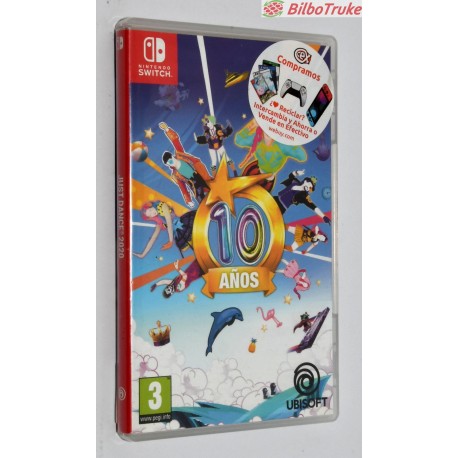 VIDEOJUEGO NINTENDO SWITCH JUST DANCE 2020