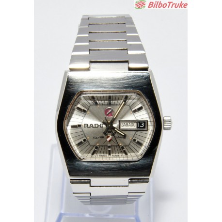RELOJ AUTOMATICO RADO SILVER SABRE