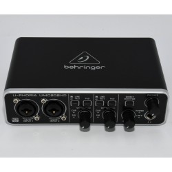 INTERFAZ DE AUDIO BEHRINGER U-PHORIA UMC202HD
