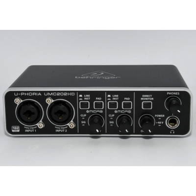 INTERFAZ DE AUDIO BEHRINGER U-PHORIA UMC202HD