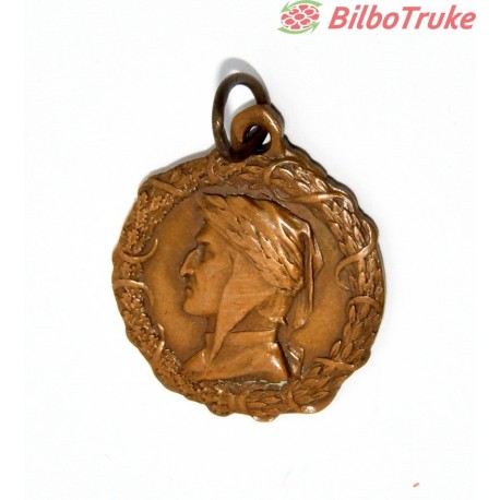 MEDALLA dante alighieri 1910