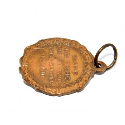 MEDALLA dante alighieri 1910