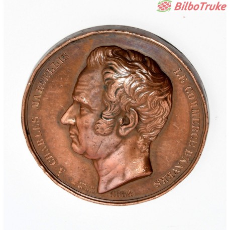 MEDALLA CHARLES MARCELLIS 1850