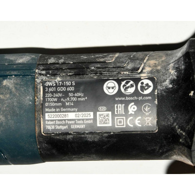 AMOLADORA RADIAL BOSCH GWS17-230