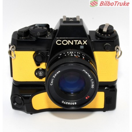 CAMARA VINTAGE CONTAX 139 QUARTZ + PLANAR 50MM 1.7