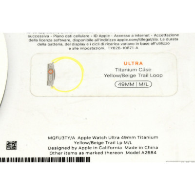 APPLE WATCH ULTRA 49MM CEL