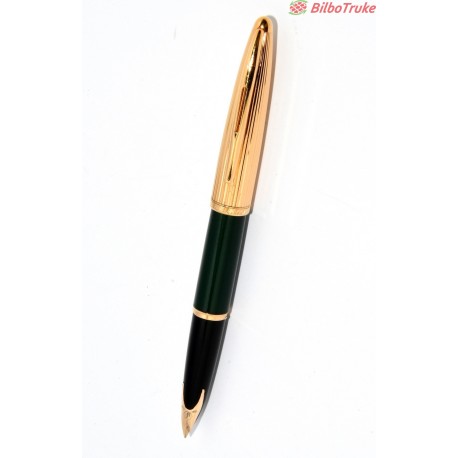 PLUMA WATERMAN CARENE DELUXE VERDE