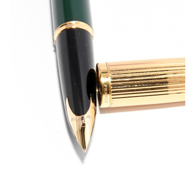 PLUMA WATERMAN CARENE DELUXE VERDE