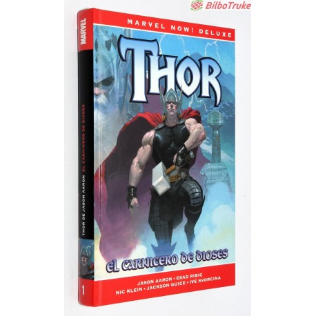 COMIC MARVEL NOW DELUXE THOR 1 EL CARNICERO DE DIOSES