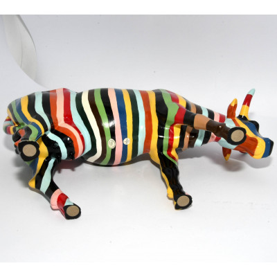 FIGURA VACA COW PARADE CARY SMITH 2000