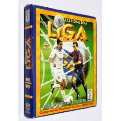 ALBUM DE CROMOS DE LA LIGA MUNDI CROMO SPORT 98-99 INCOMPLETO