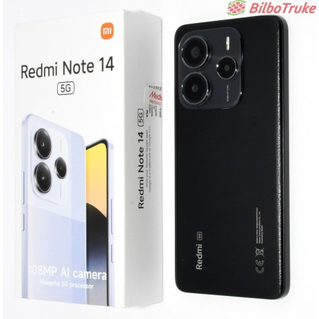 XIAOMI REDMI NOTE 14 5G 256GB NEGRO