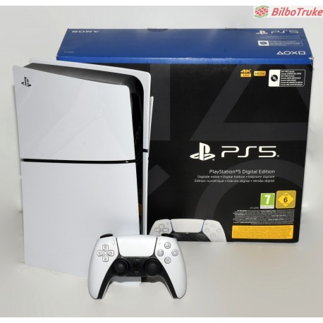 CONSOLA PS5 SLIM 1TB CON CAJA Y MANDO