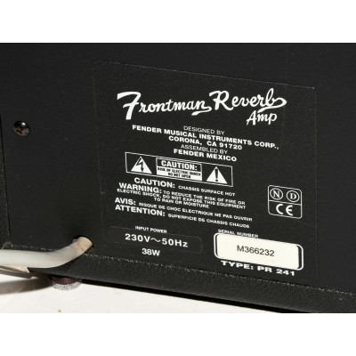 AMPLIFICADOR FENDER FRONTMAN REVERB AMP