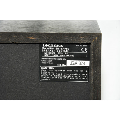 PAREJA DE ALTAVOCES TECHNICS EH750