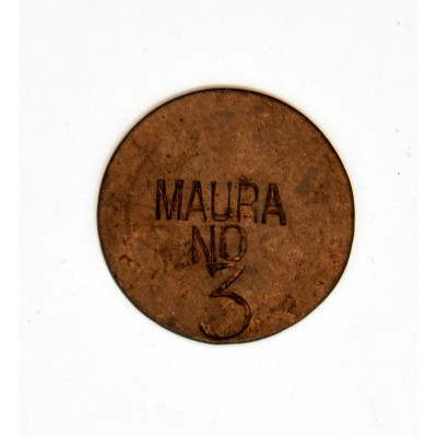 MONEDA MAURA NO 3 (ACUNADA SOBRE 5 CENTIMOS)