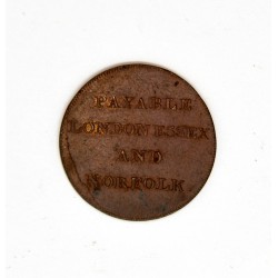 MONEDA TOKEN : PAYABLE / LONDON ESSEX / AND / NORFOLK