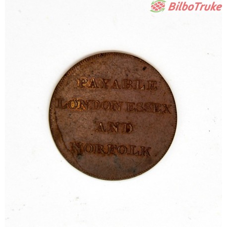 MONEDA TOKEN : PAYABLE / LONDON ESSEX / AND / NORFOLK