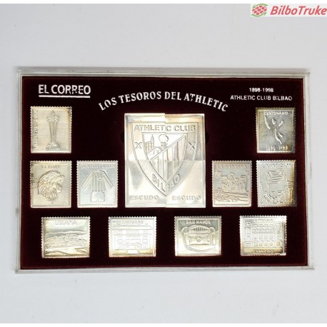 SELLOS PLATA ATHLETIC LOS TESOROS DEL ATHLETIC EL CORREO