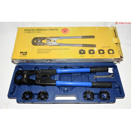 MAQUINA PRENSADO MANUAL CABEZA FIJA DISMAT