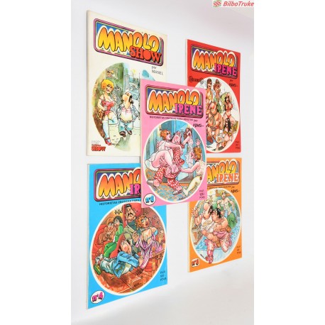 COLECCION MANOLO SHOW (5 TOMOS)
