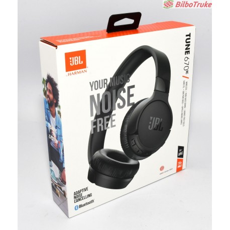 AURICULARES JBL TUNE 670NC NEGRO PRECINTADO
