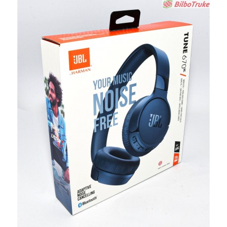 AURICULARES JBL TUNE 670NC AZUL PRECINTADO