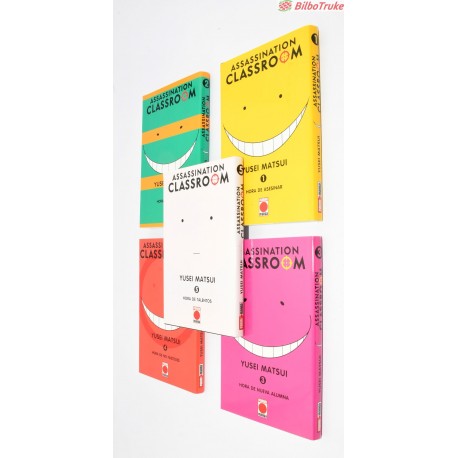MANGA ASSASSINATION CLASSROOM (TOMOS 1-5)