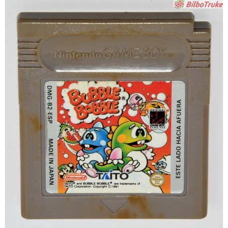 VIDEOJUEGO GAMEBOY BUBBLE BOBBLE