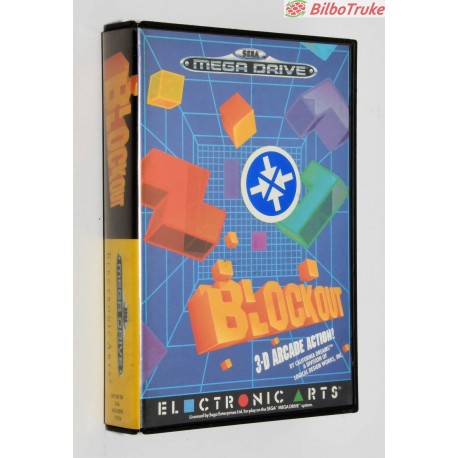 VIDEOJUEGO SEGA MEGA DRIVE BLOCK OUT