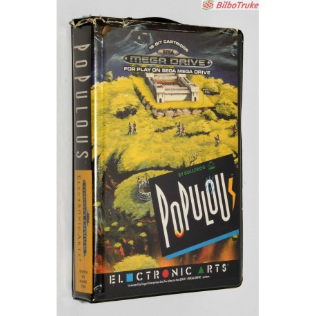 VIDEOJUEGO SEGA MEGA DRIVE POPULOUS